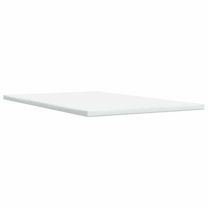 Boxmadras med topmadras Lysegrå 120 x 190 cm Stof