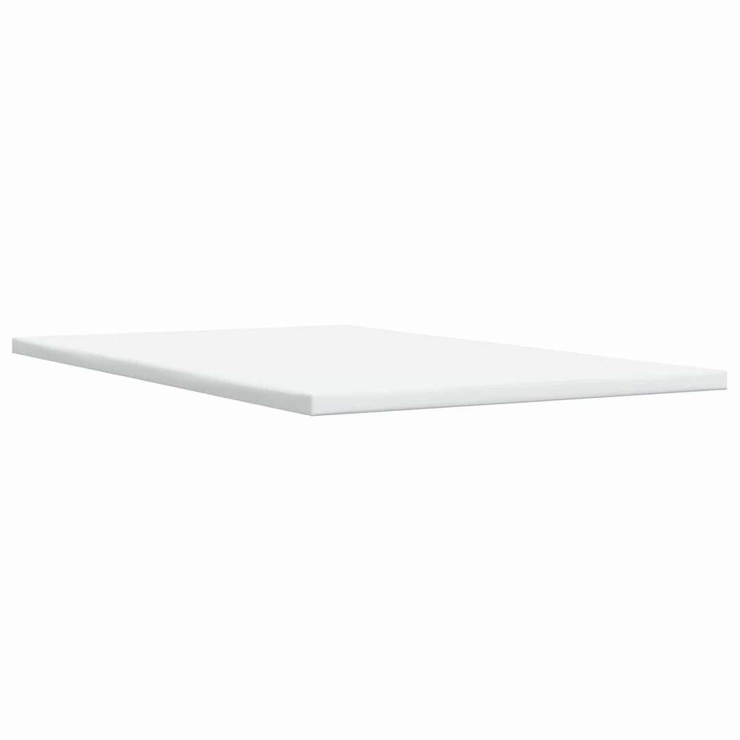 LED opbevarings seng med madras Blå 120 x 200 cm Stof