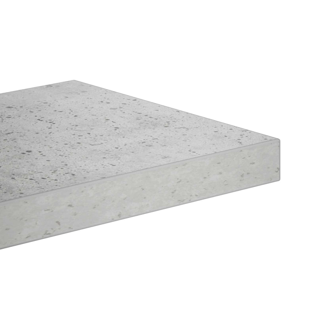 Væghylde Betongrå 61 x 13,5 x 105 cm Konstrueret træ