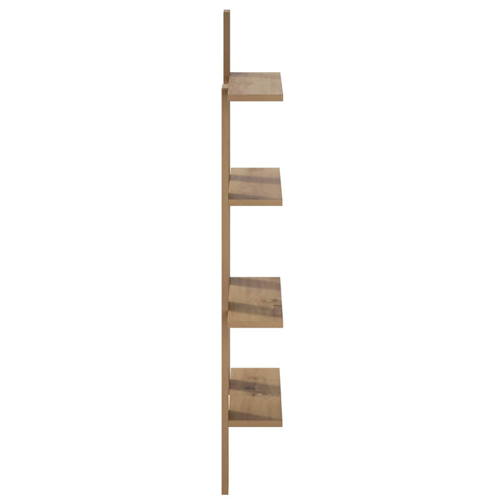 Væghylde Artisan-eg 61 x 13,5 x 105 cm Konstrueret træ