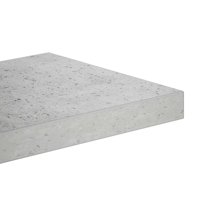 Væghylde Betongrå 61 x 13,5 x 88 cm Konstrueret træ