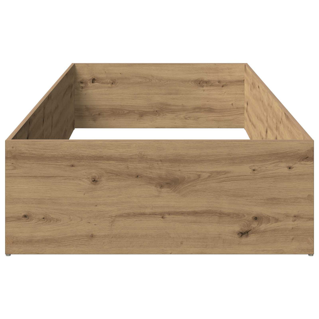 Sengeomkransning til justerbar sengebund Artisan-eg 70 x 200 cm