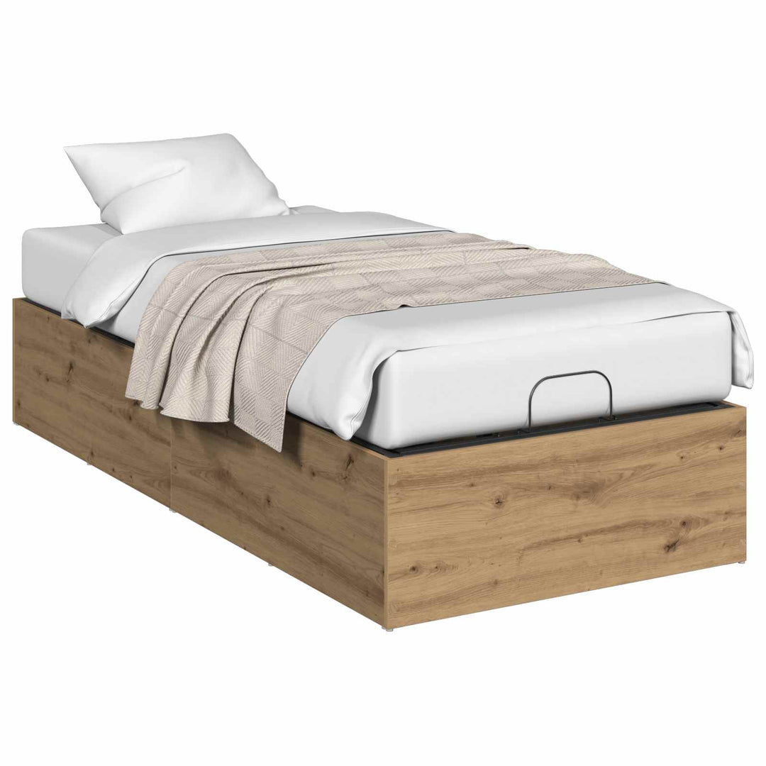 Sengeomkransning til justerbar sengebund Artisan-eg 80 x 200 cm