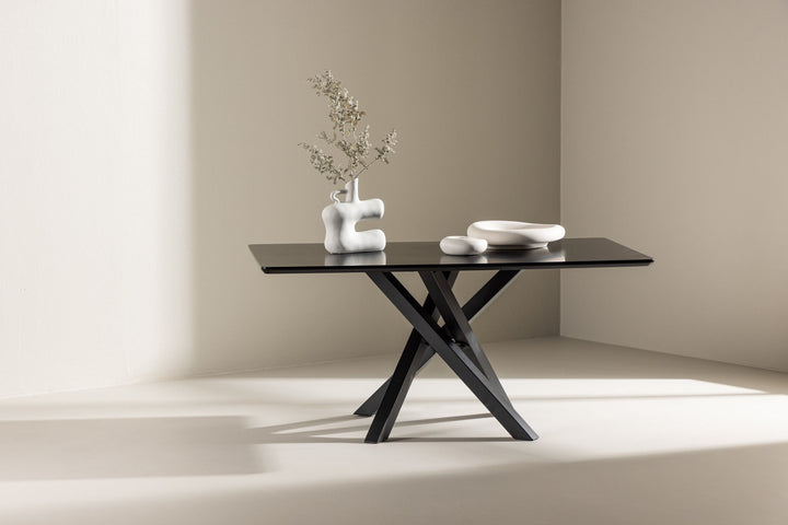 Venture Home Piazza Sofa Table 60x100 cm - Black /
