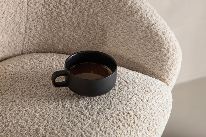 Venture Home Velvet Bar Chair 2-pack - Black/White Teddy
