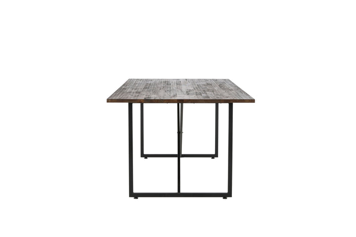 Venture Home Padang Matbord - Svart / mörk Teak - 250*100*H76