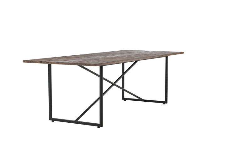Venture Home Padang Matbord - Svart / mörk Teak - 250*100*H76