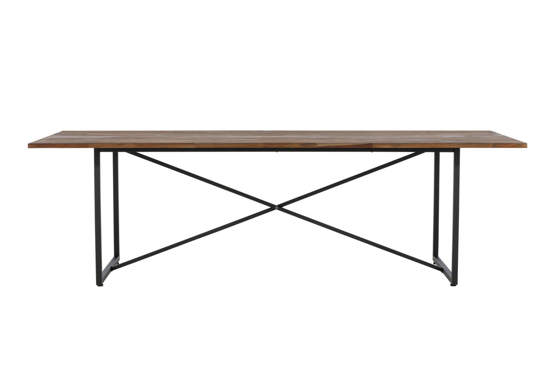 Venture Home Padang Matbord - Svart / mörk Teak - 250*100*H76