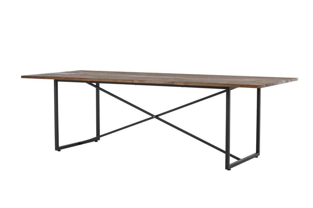 Venture Home Padang Matbord - Svart / mörk Teak - 250*100*H76