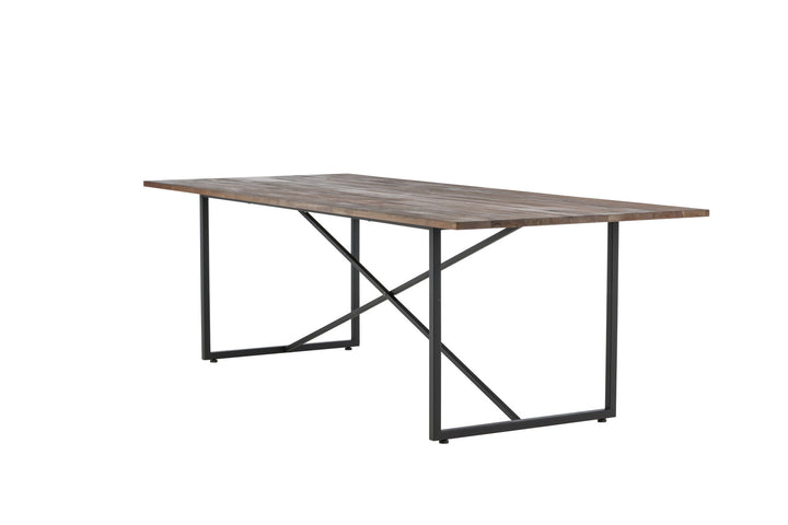 Venture Home Padang Matbord - Svart / mörk Teak - 250*100*H76