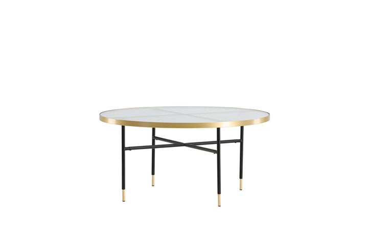 Venture Home Bubbles Sofa Table ø98 - Brass / Pressed Glass