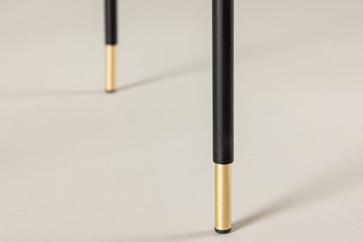 Venture Home Bubbles Sofa Table ø98 - Brass / Pressed Glass