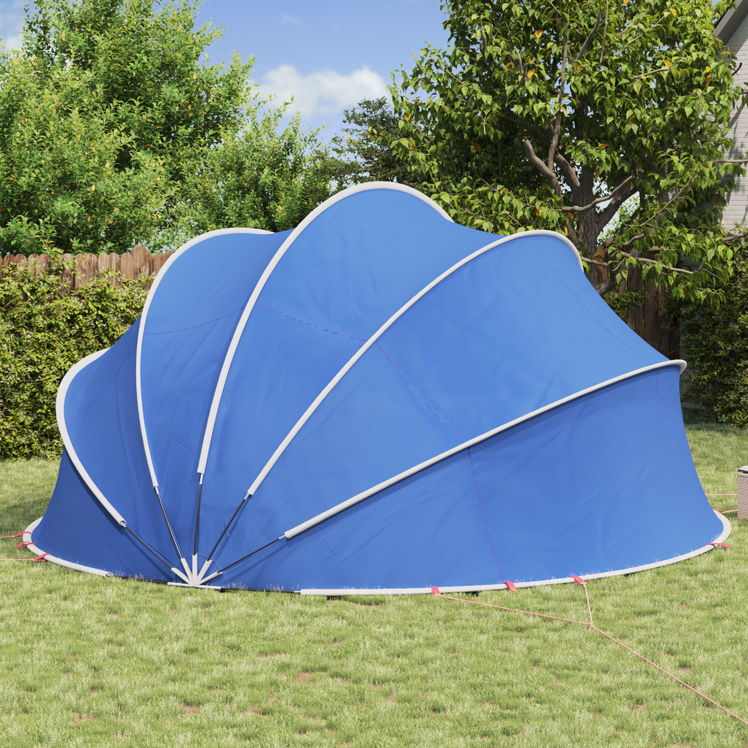 Pool Dome 546 x 516 x 250 cm 185T polyester med PU-belægning