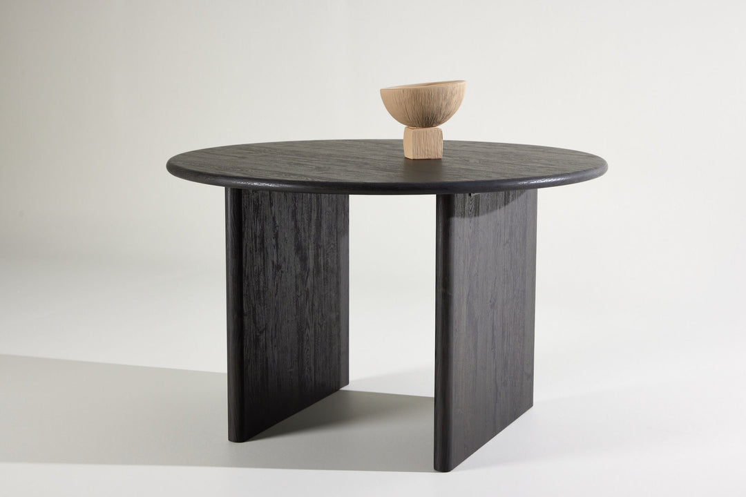 Vind Björholmen Dining Table ⌀120 - Black  / FSC 100%