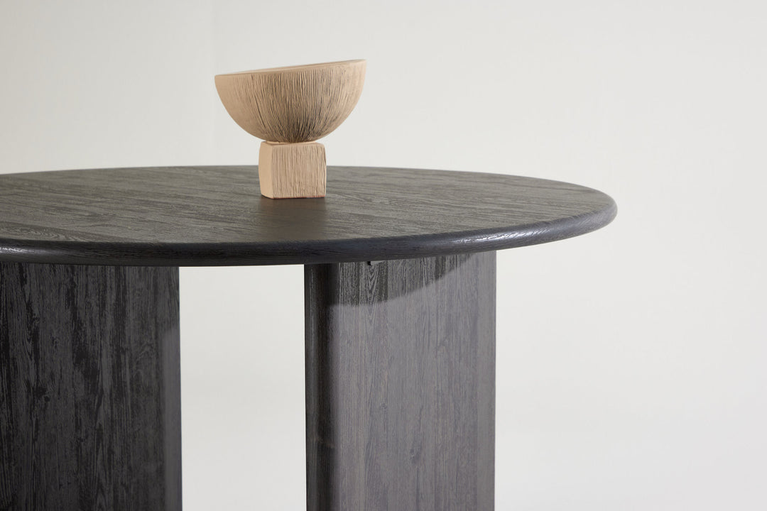 Vind Björholmen Dining Table ⌀120 - Black  / FSC 100%
