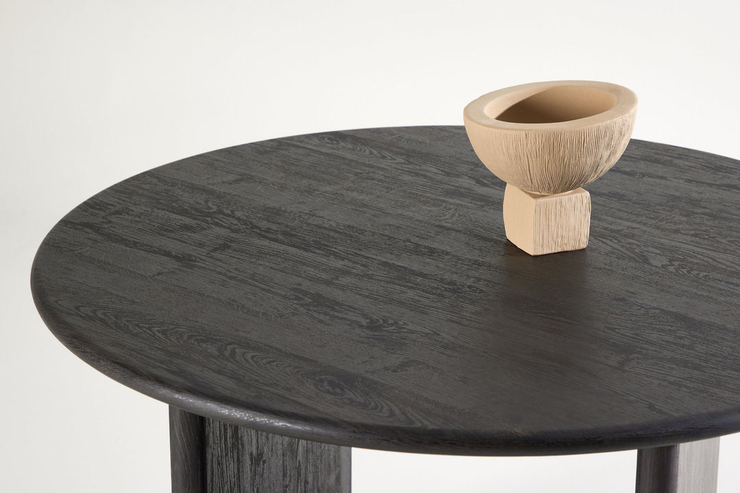 Vind Björholmen Dining Table ⌀120 - Black  / FSC 100%