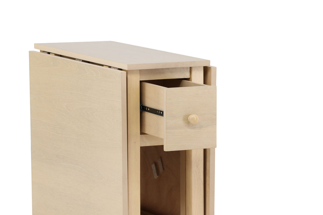 Venture Home Edward Drop Leaf Table 150x80 cm - Whitewash  /