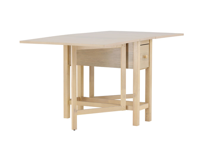 Venture Home Edward Drop Leaf Table 150x80 cm - Whitewash  /