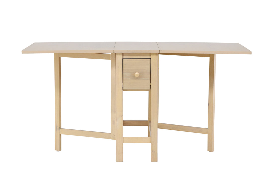Venture Home Edward Drop Leaf Table 150x80 cm - Whitewash  /