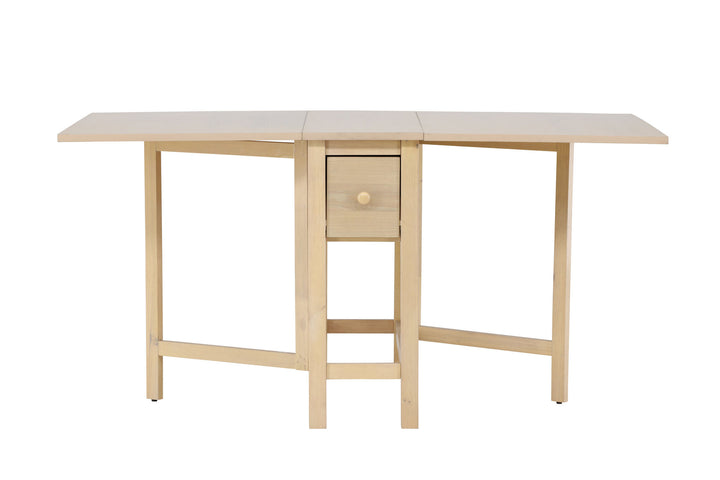 Venture Home Edward Drop Leaf Table 150x80 cm - Whitewash  /
