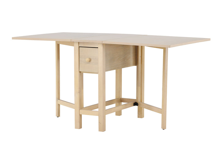 Venture Home Edward Drop Leaf Table 150x80 cm - Whitewash  /