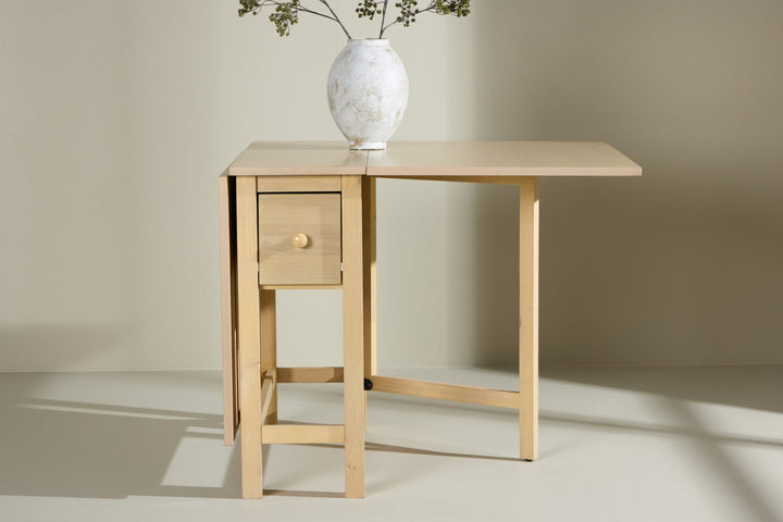 Venture Home Edward Drop Leaf Table 150x80 cm - Whitewash  /