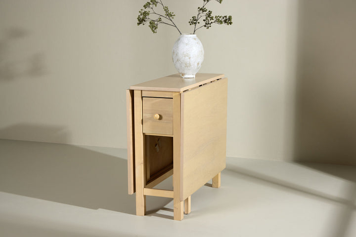 Venture Home Edward Drop Leaf Table 150x80 cm - Whitewash  /
