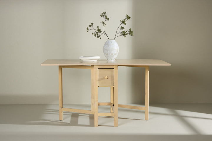 Venture Home Edward Drop Leaf Table 150x80 cm - Whitewash  /