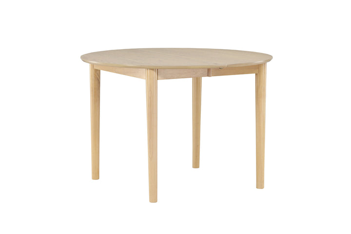 Venture Home Gilda Dining Table ø110 (+40cm) - Whitewash /