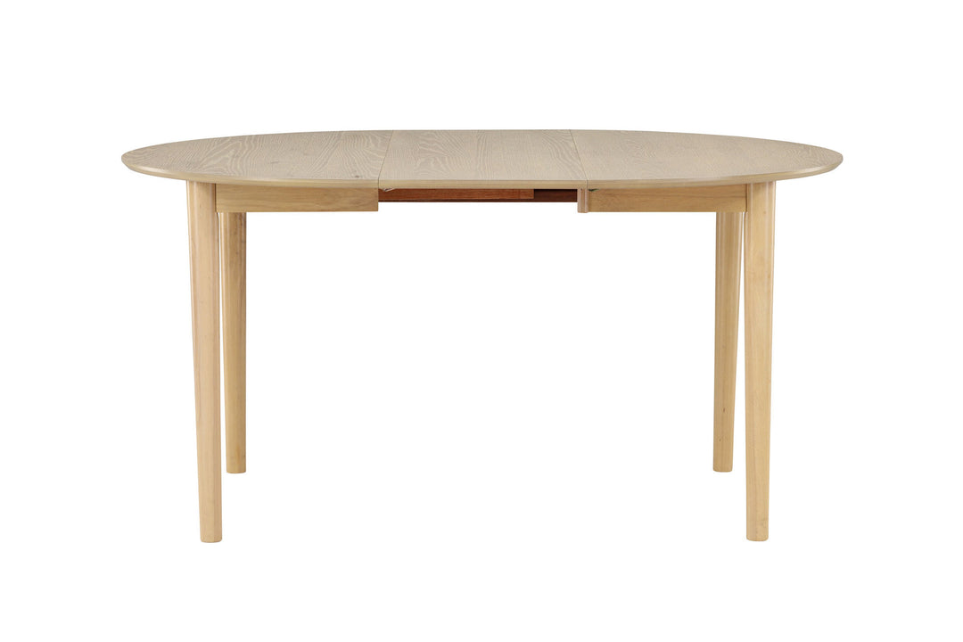 Venture Home Gilda Dining Table ø110 (+40cm) - Whitewash /