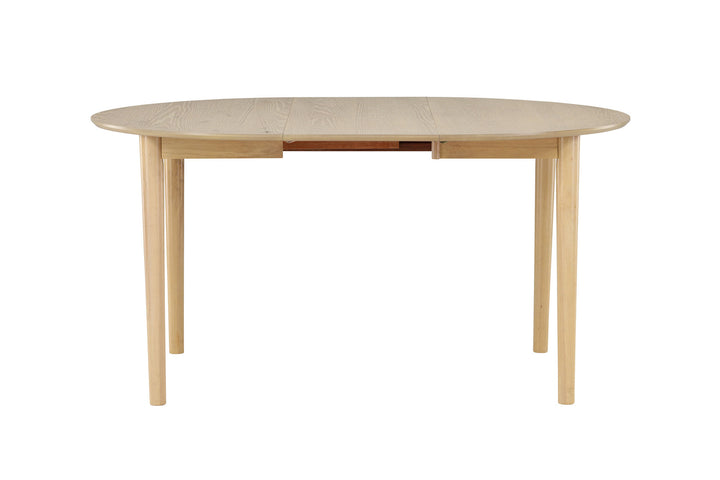 Venture Home Gilda Dining Table ø110 (+40cm) - Whitewash /