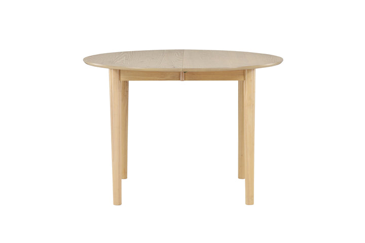 Venture Home Gilda Dining Table ø110 (+40cm) - Whitewash /