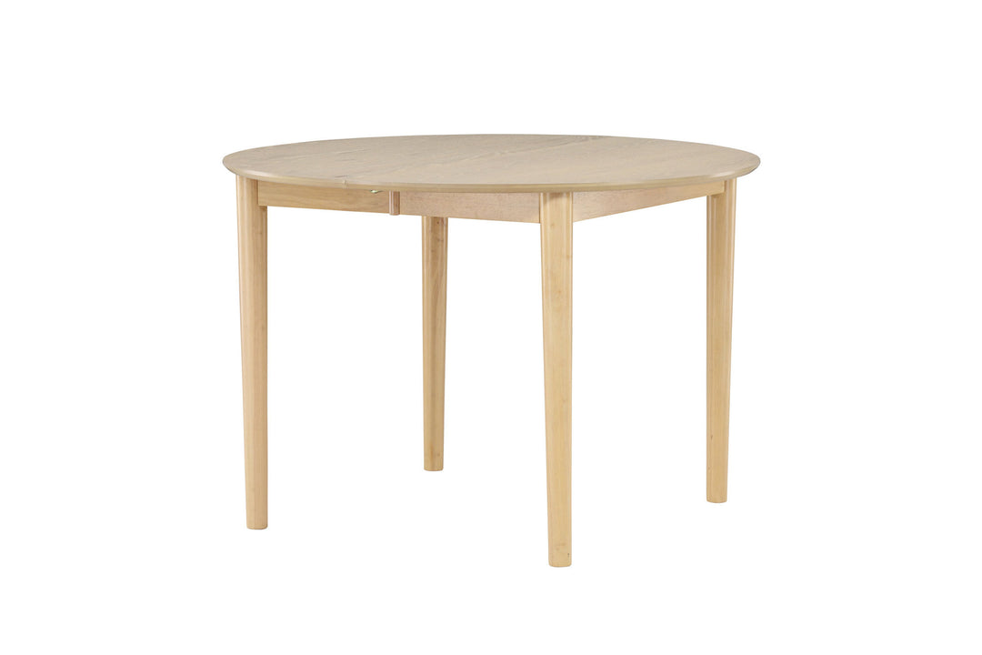 Venture Home Gilda Dining Table ø110 (+40cm) - Whitewash /
