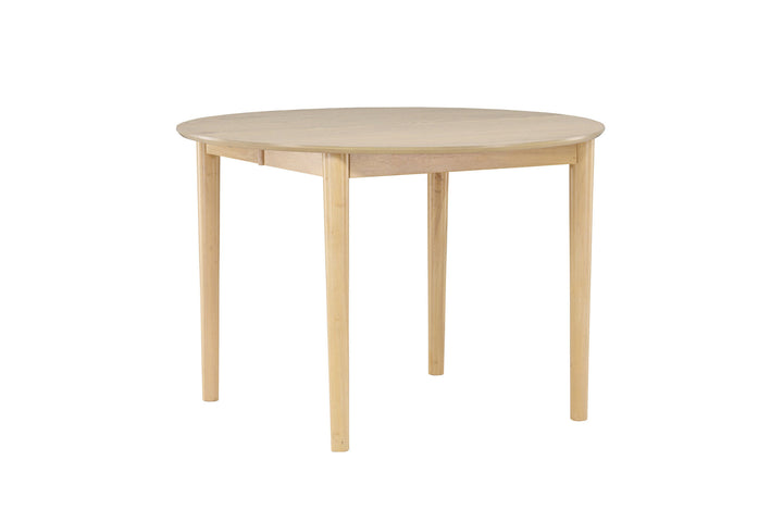 Venture Home Gilda Dining Table ø110 (+40cm) - Whitewash /