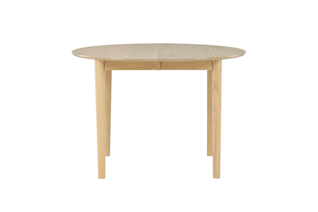 Venture Home Gilda Dining Table ø110 (+40cm) - Whitewash /