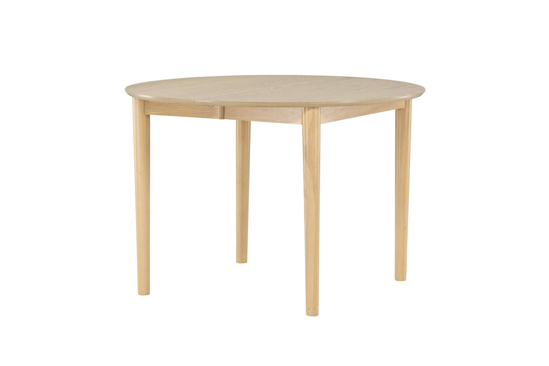 Venture Home Gilda Dining Table ø110 (+40cm) - Whitewash /