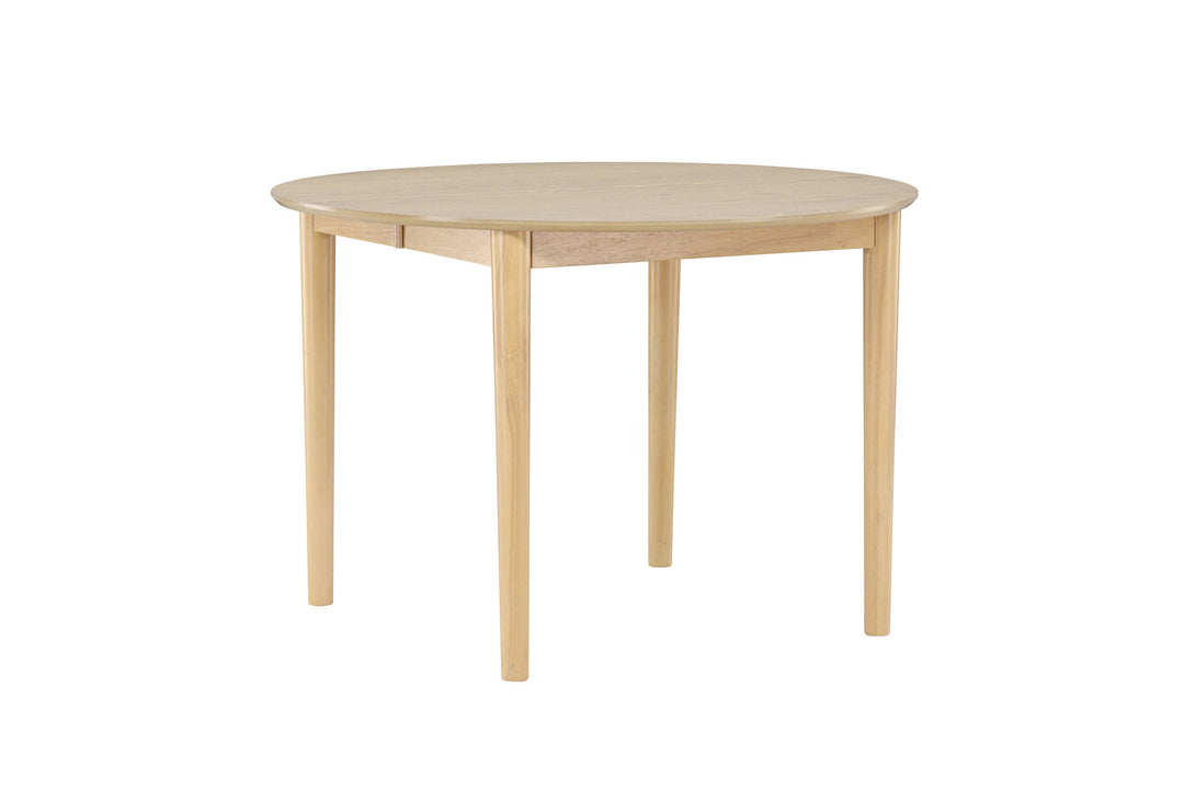 Venture Home Gilda Dining Table ø110 (+40cm) - Whitewash /