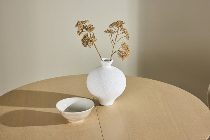 Venture Home Gilda Dining Table ø110 (+40cm) - Whitewash /