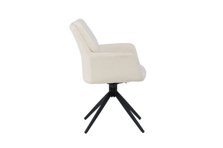Venture Home Manchi Dining Chair 2-pack - Black  / White