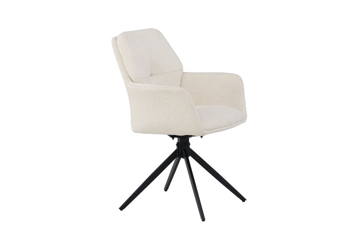 Venture Home Manchi Dining Chair 2-pack - Black  / White