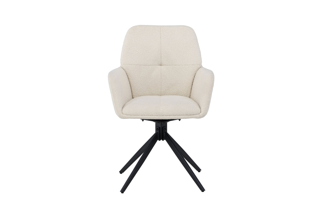 Venture Home Manchi Dining Chair 2-pack - Black  / White