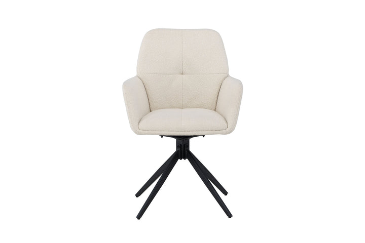 Venture Home Manchi Dining Chair 2-pack - Black  / White