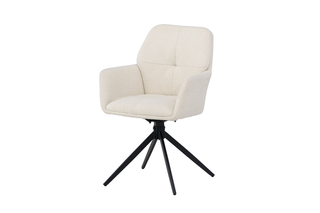 Venture Home Manchi Dining Chair 2-pack - Black  / White