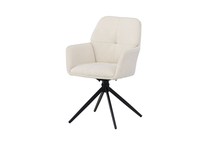 Venture Home Manchi Dining Chair 2-pack - Black  / White