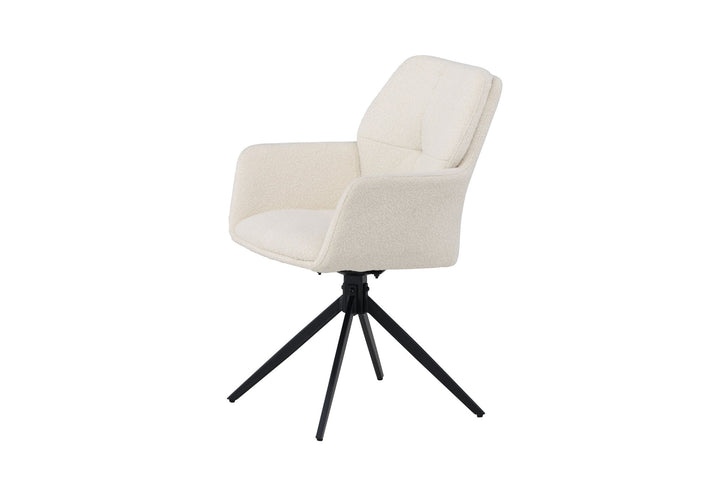 Venture Home Manchi Dining Chair 2-pack - Black  / White