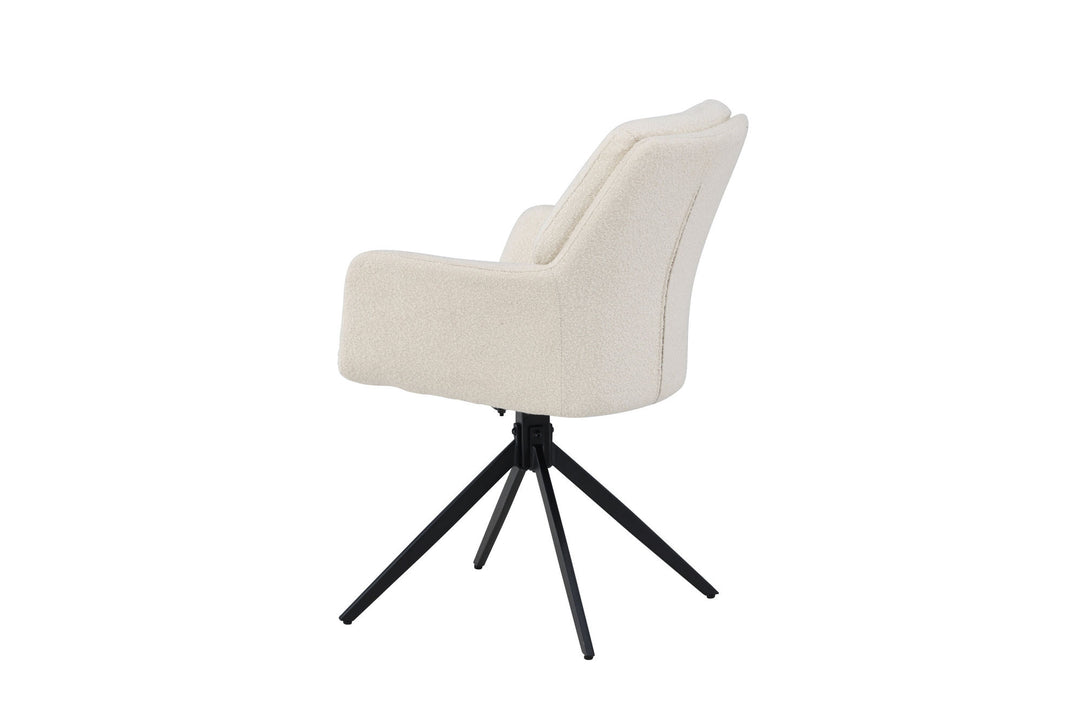Venture Home Manchi Dining Chair 2-pack - Black  / White
