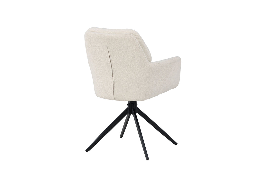 Venture Home Manchi Dining Chair 2-pack - Black  / White