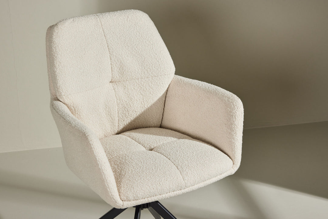 Venture Home Manchi Dining Chair 2-pack - Black  / White