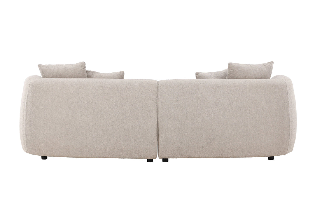 Venture Home Cielo 3-seat Sofa - Beige Boucle