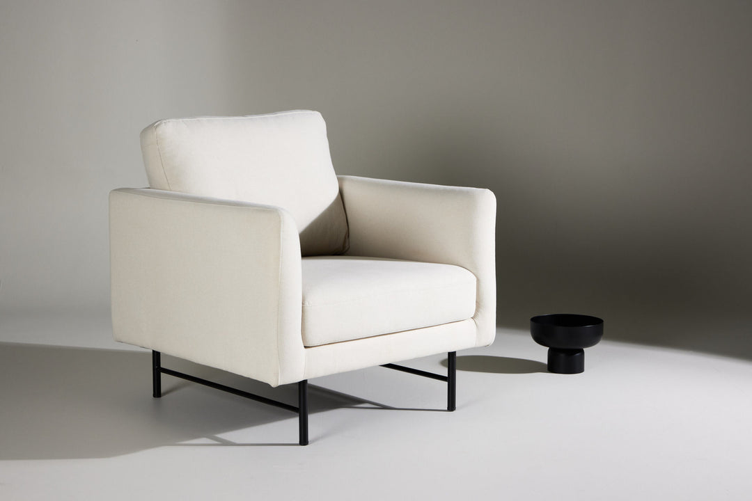 Venture Home Sky 1-Seat Sofa - White /